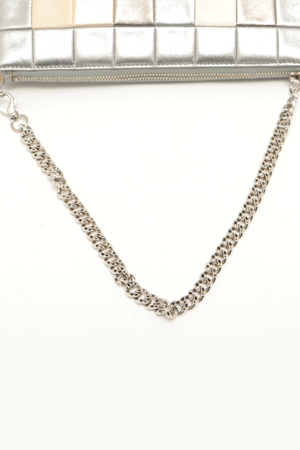 Square Quilted Wristlet Clutch