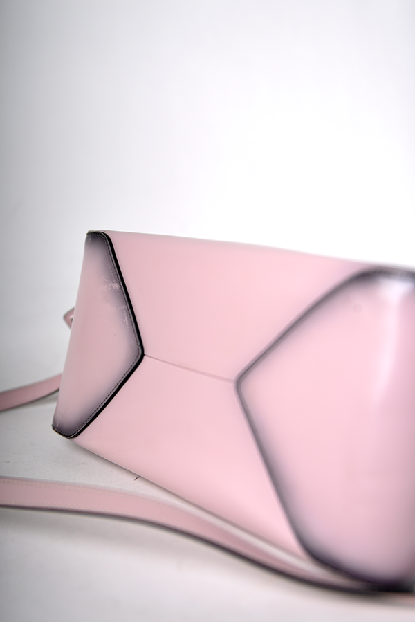 Small brushed leather Supernova handbag