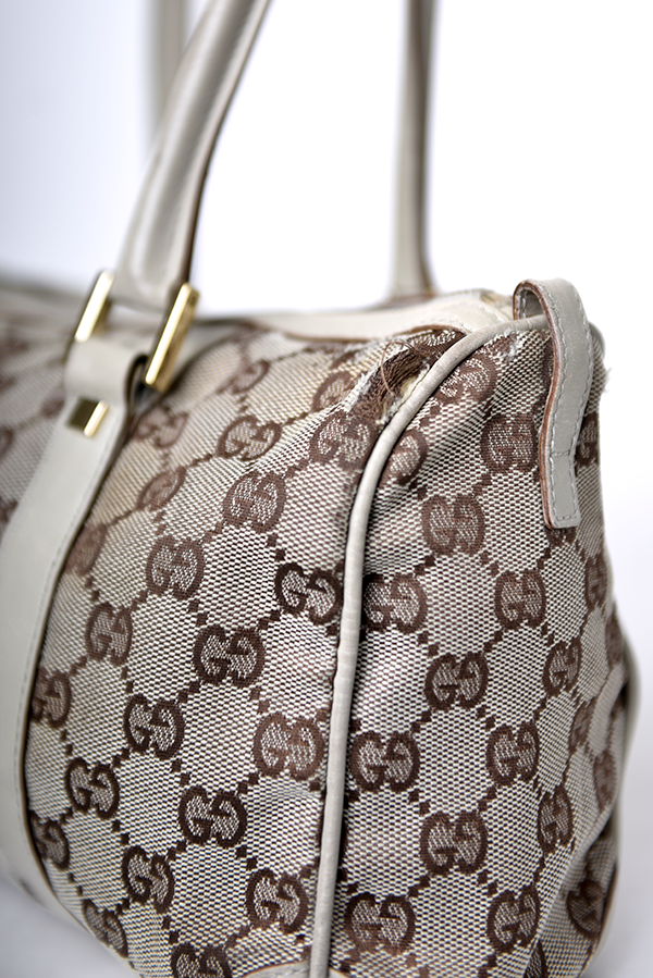 GG Canvas Boston Bag