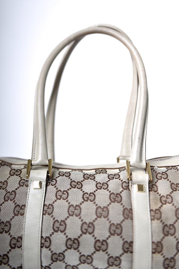 GG Canvas Boston Bag