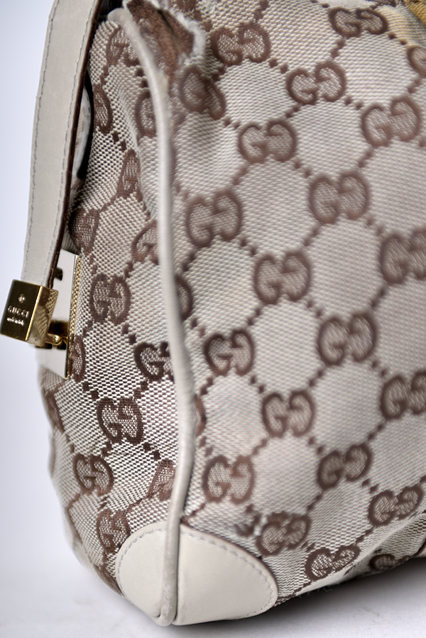 GG Canvas Boston Bag