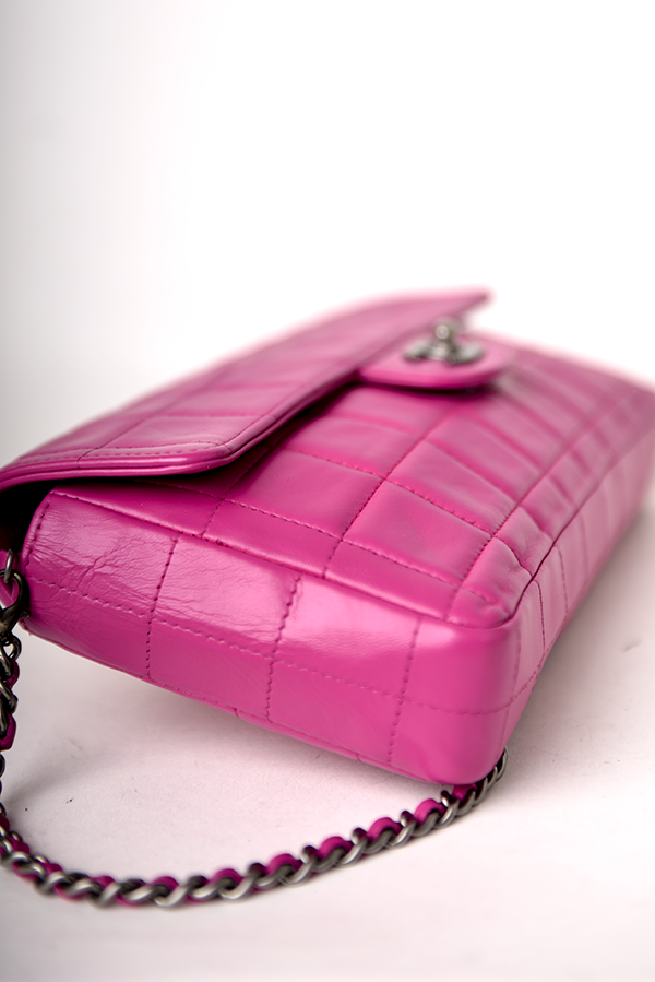 Chocolate Bar Flap Bag