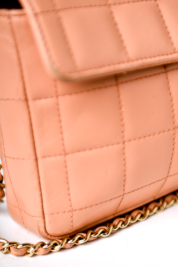 Chocolate Bar Flap Bag