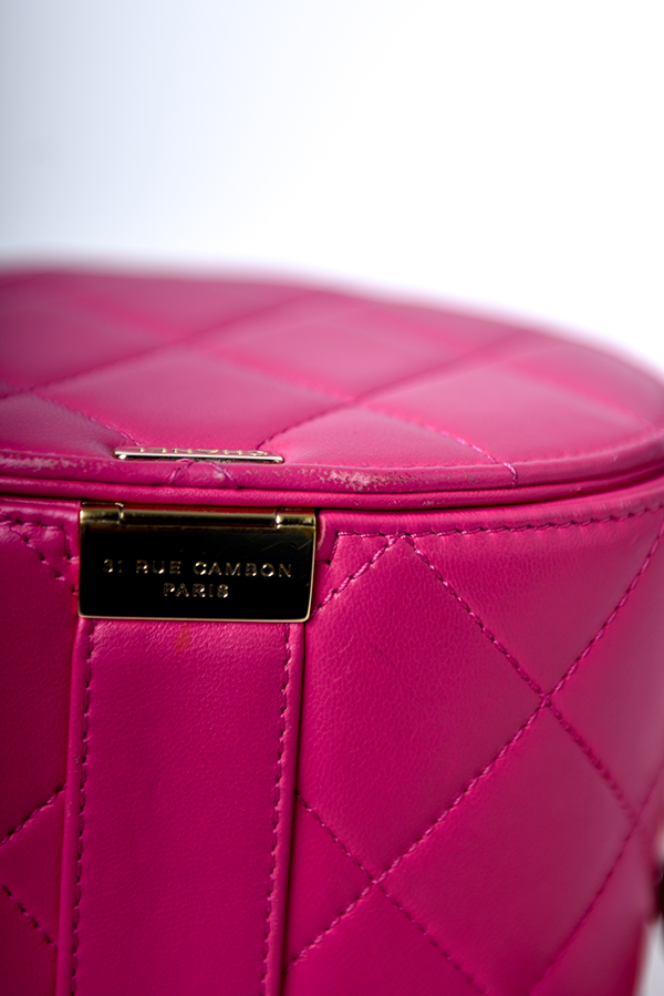 Small Quilted Vanity Case