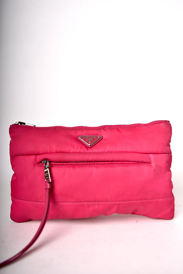 Tessuto Bomber Wristlet