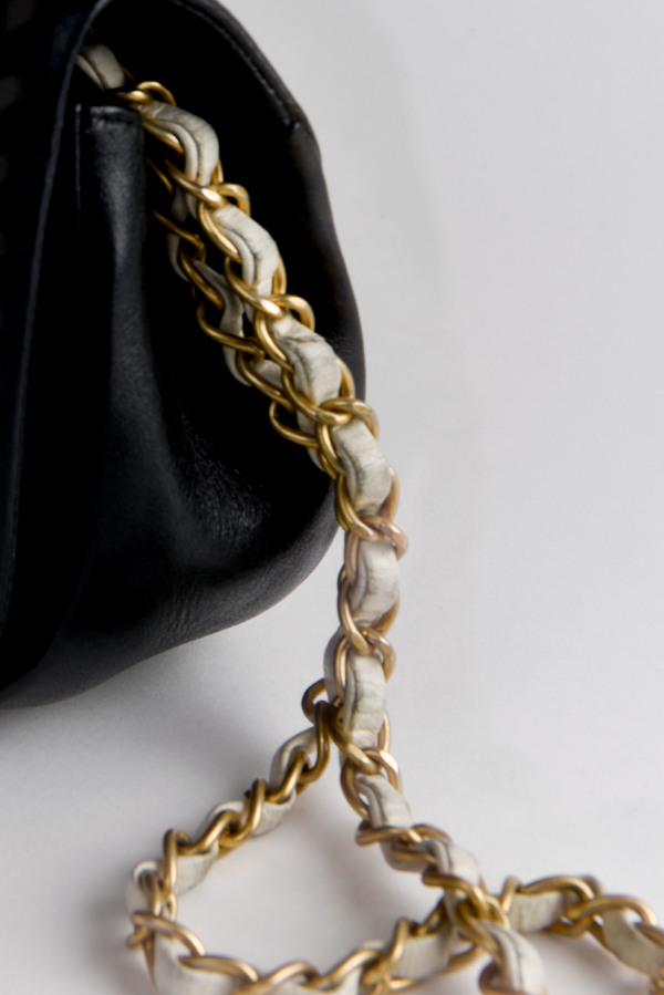 Braided Chic Flap Bag