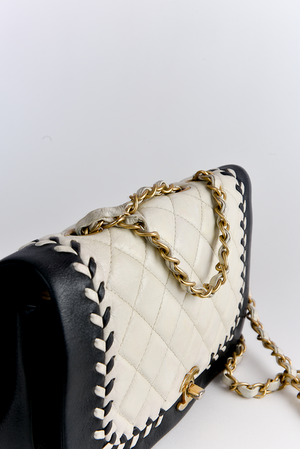 Braided Chic Flap Bag