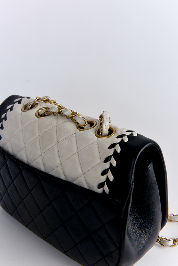 Braided Chic Flap Bag