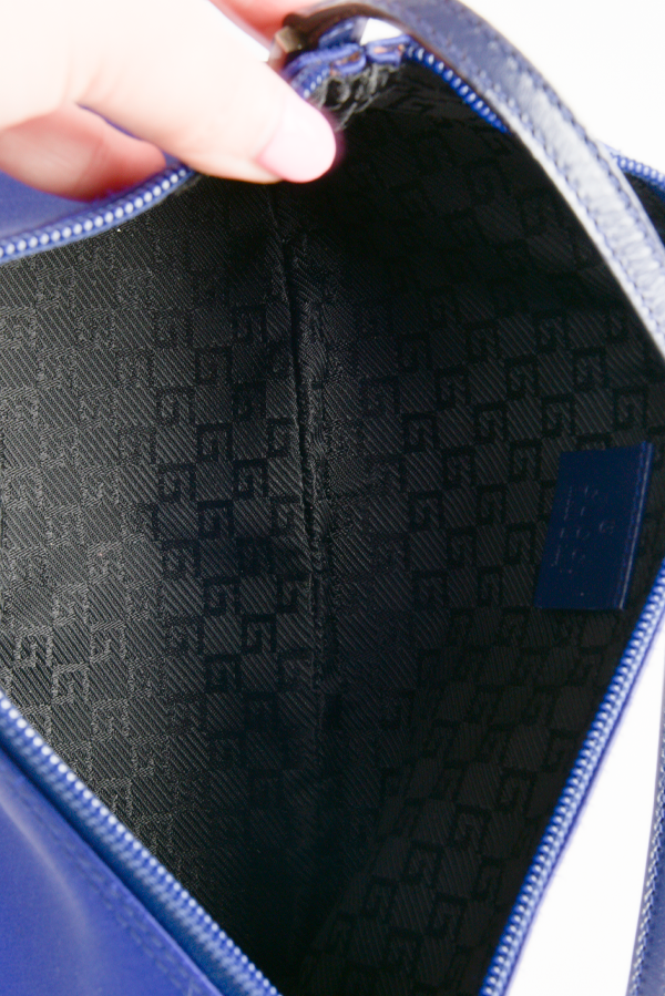 GG Satin Boat Pochette