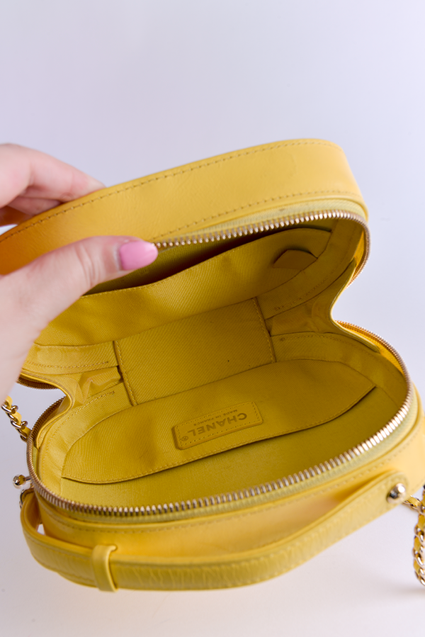 Crumpled Calfskin Vanity Case