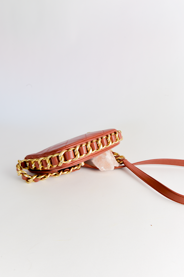 Framing Chain Flap Bag