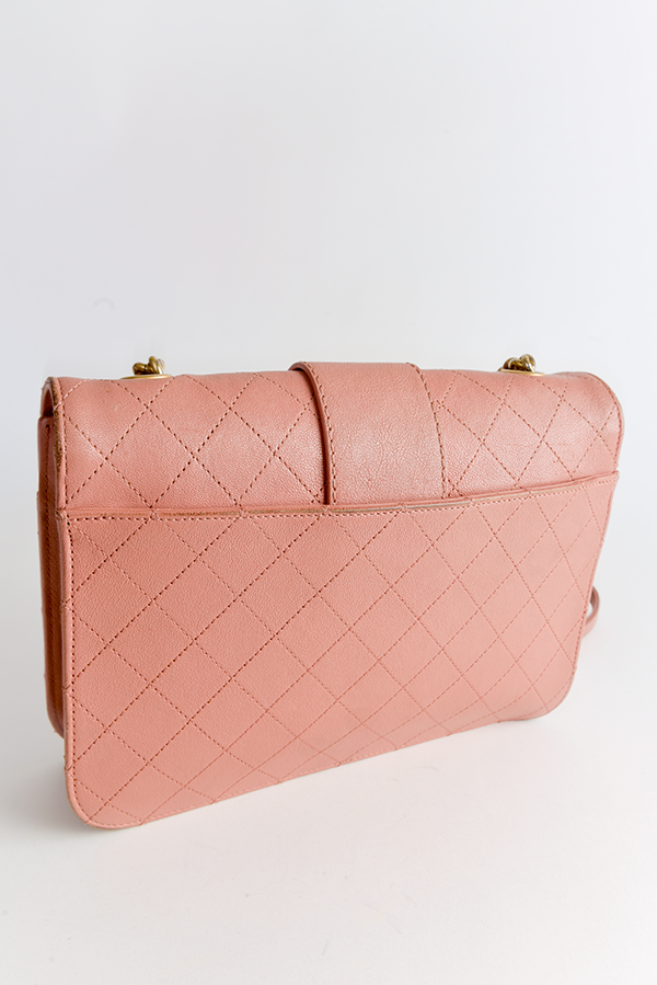 Front Chain Flap Bag