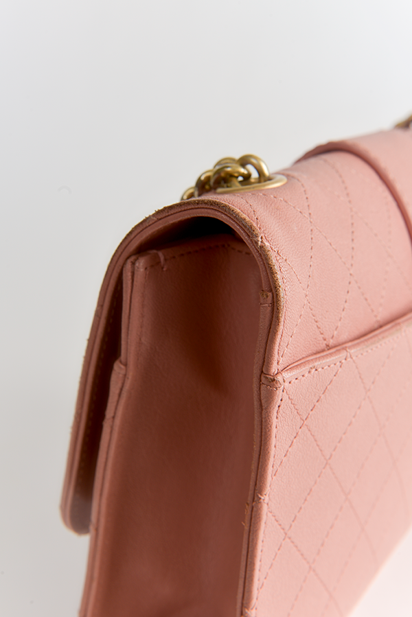 Front Chain Flap Bag