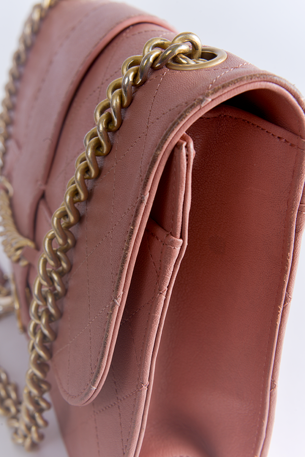 Front Chain Flap Bag