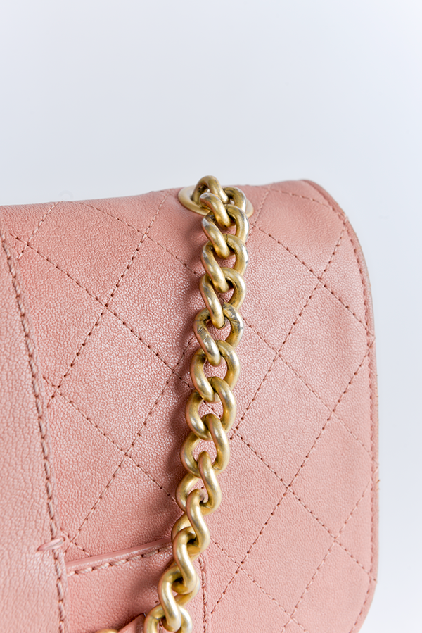 Front Chain Flap Bag