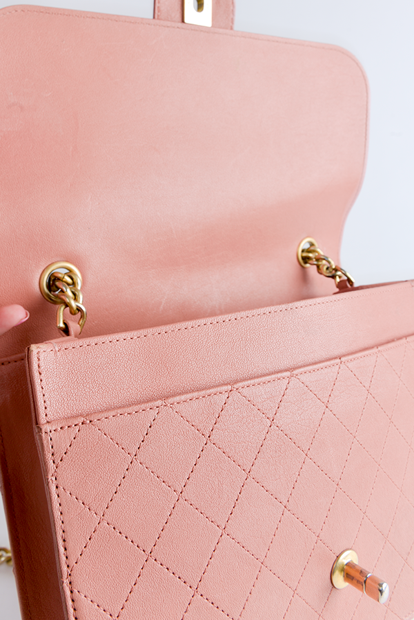 Front Chain Flap Bag