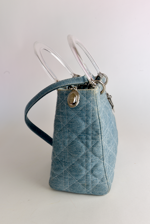 Small Denim Lady Dior Bag
