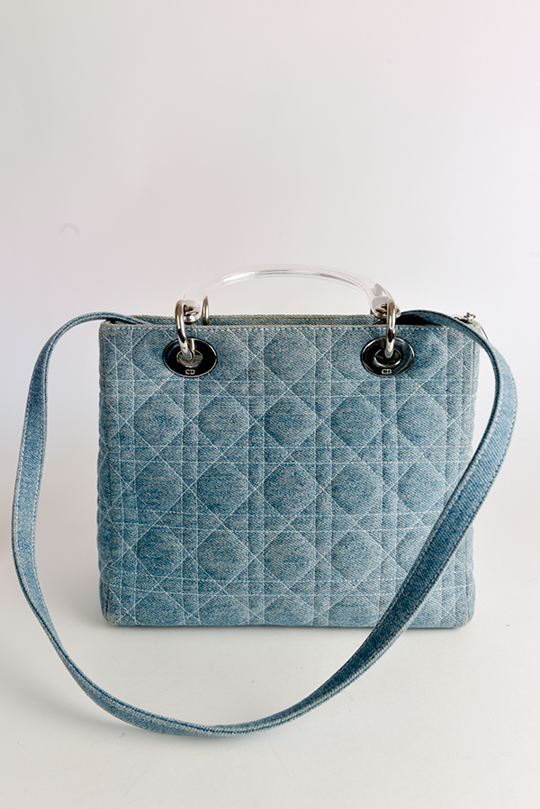 Small Denim Lady Dior Bag