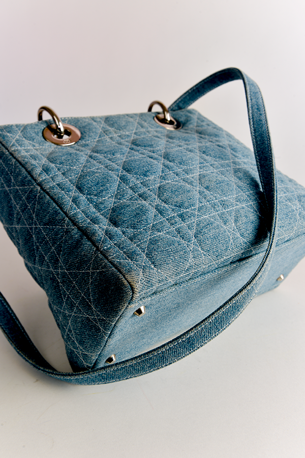 Small Denim Lady Dior Bag