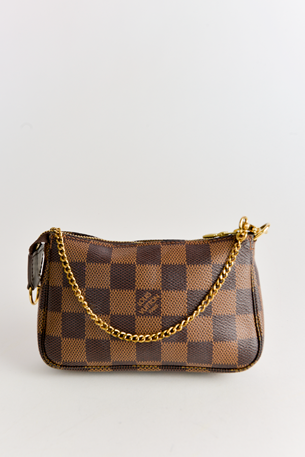 Damier Ebene Pochette Handbag