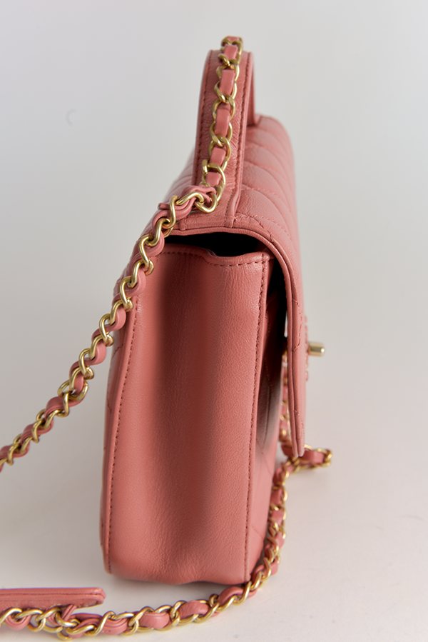 Infinity 19 Top Handle Flap Bag