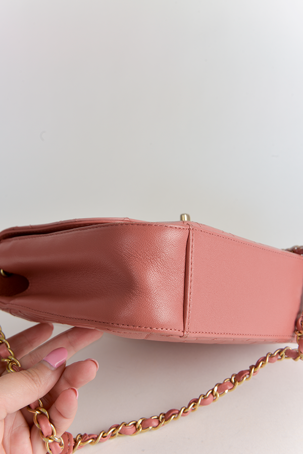 Infinity 19 Top Handle Flap Bag