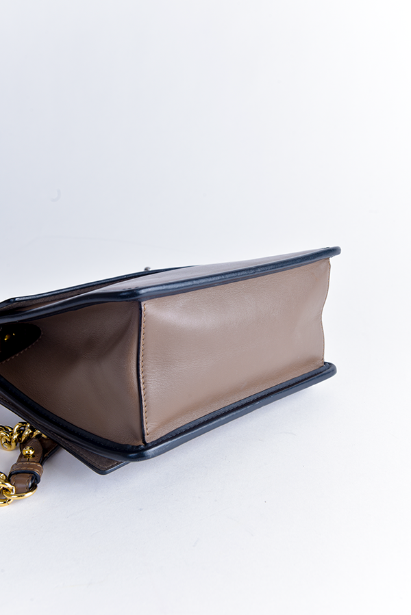Kan I F Fendi Leather Bag