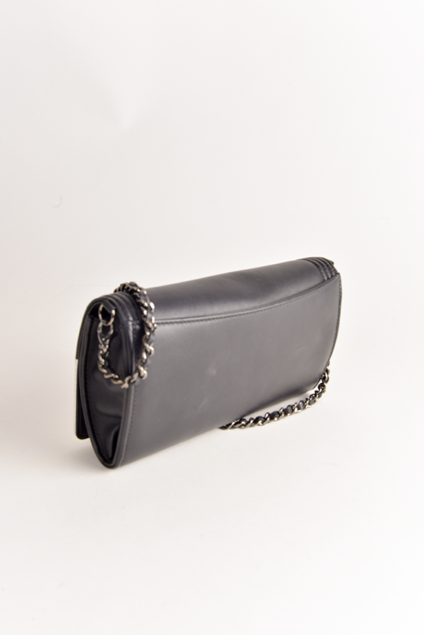Bicolor Boy Bag Clutch