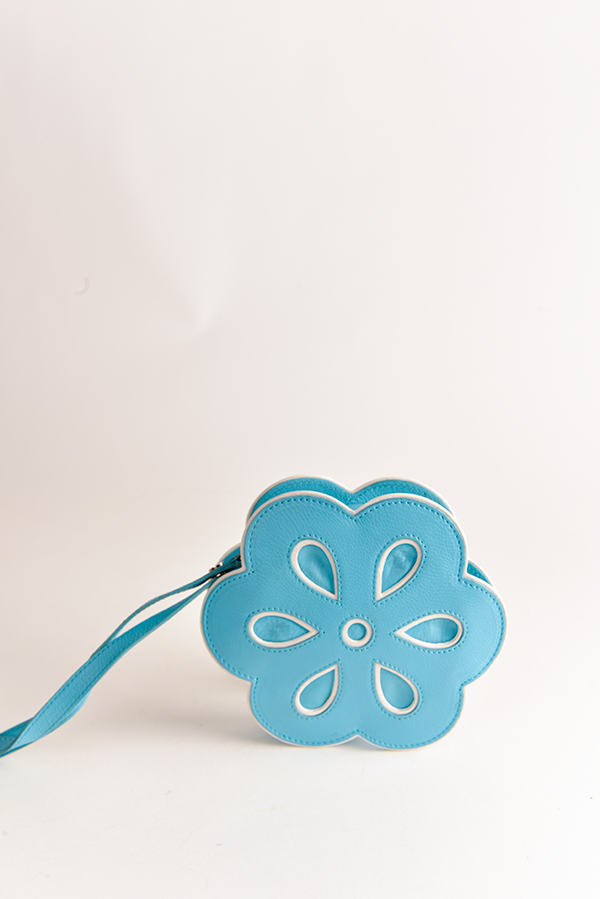 Flower Wristlet Bag