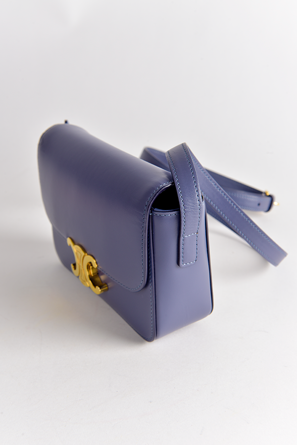 Calfskin Triomphe Shoulder Bag