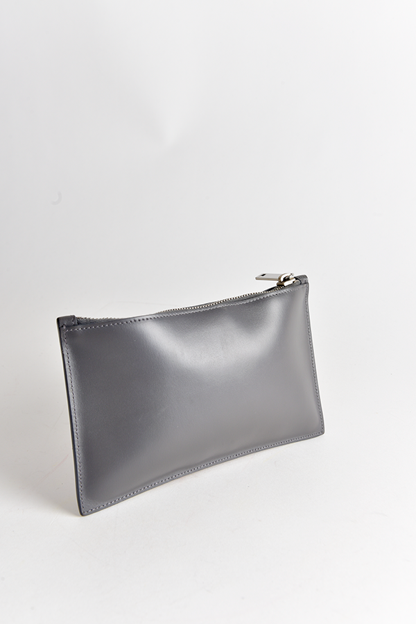 Small Leather Zip Pouch