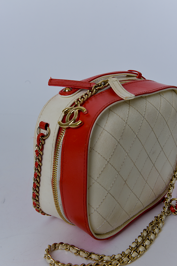 Crumpled Calfskin Vanity Case