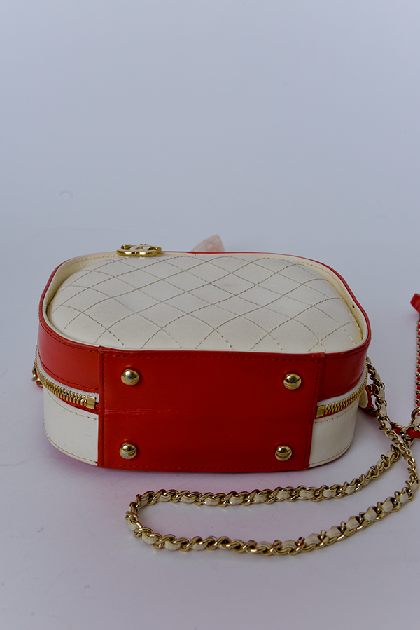 Crumpled Calfskin Vanity Case
