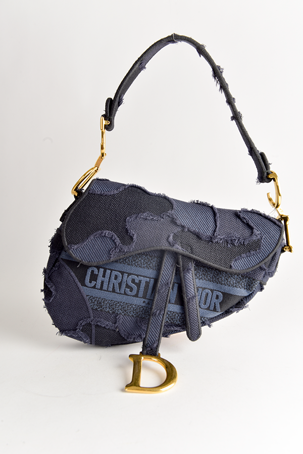 Embroidered Saddle Bag