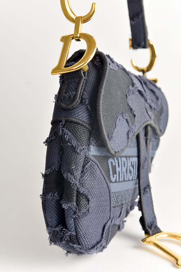 Embroidered Saddle Bag
