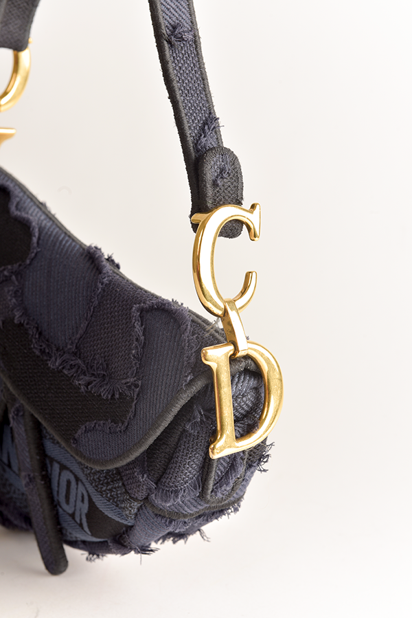 Embroidered Saddle Bag