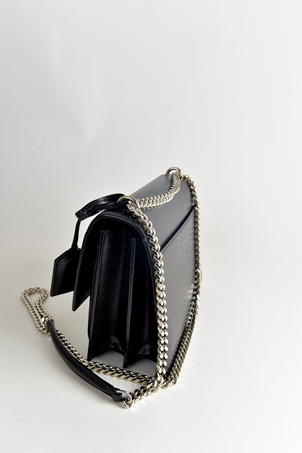 Calfskin Sunset Crossbody Bag
